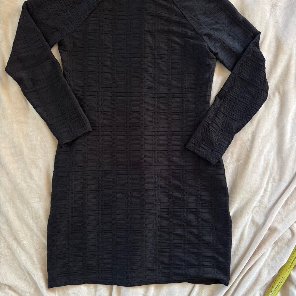 Reformation Dee Dress Textured Knit Mini Size L - Picture 4 of 8